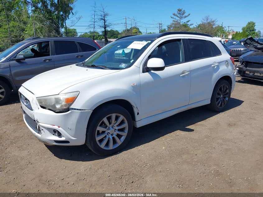2011 Mitsubishi Outlander VIN JA4AR4AU9BZ017911 IAAI salvage auction — FRONT END, Salvage (New Jersey), sold $625 on 2026-07-12 (photo 2)