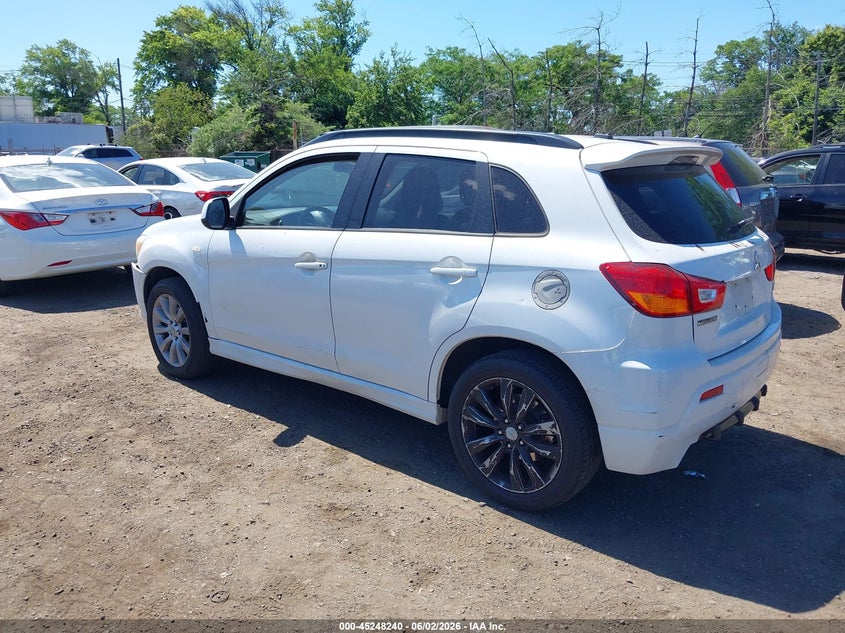 2011 Mitsubishi Outlander VIN JA4AR4AU9BZ017911 IAAI salvage auction — FRONT END, Salvage (New Jersey), sold $625 on 2026-07-12 (photo 3)