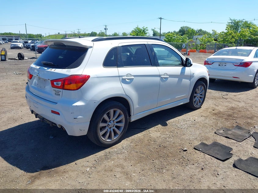 2011 Mitsubishi Outlander VIN JA4AR4AU9BZ017911 IAAI salvage auction — FRONT END, Salvage (New Jersey), sold $625 on 2026-07-12 (photo 4)