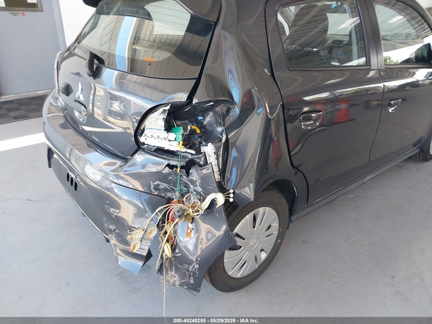 2024 Mitsubishi Mirage VIN ML32AUHJ7RH002579 IAAI salvage auction — RIGHT REAR, Salvage Title, sold $2,950 on 2026-07-15 (photo 6)