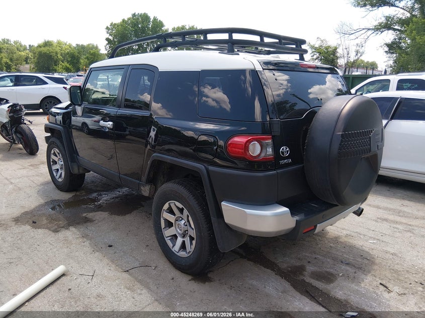 2014 Toyota Fj cruiser VIN JTEBU4BF4EK208332 IAAI salvage auction — RIGHT FRONT, Salvage Title, sold $8,900 on 2026-07-05 (photo 3)