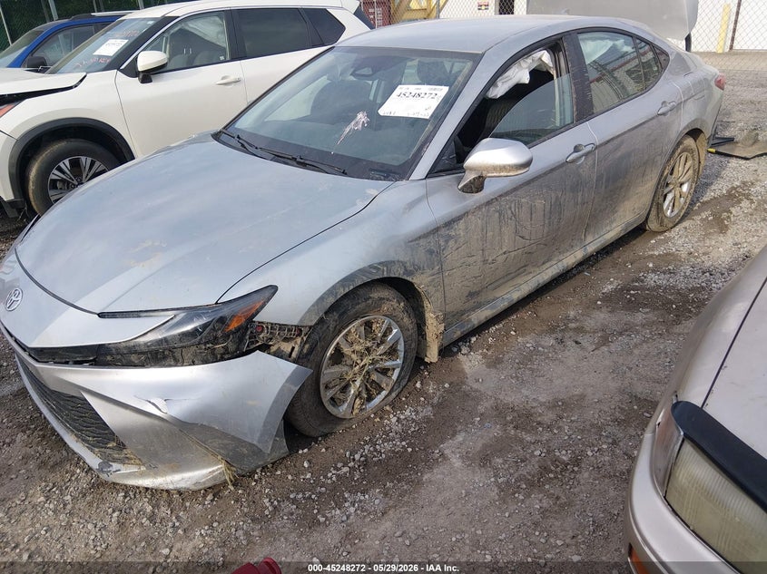 2025 Toyota Camry VIN 4T1DAACK9SU202201 IAAI salvage auction — FRONT & REAR, Salvage (Kentucky), sold $11,000 on 2026-07-31 (photo 2)