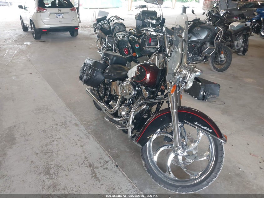 2011 Harley-davidson Flstc VIN 1HD1BW531BB019022 — IAAI salvage auction photo