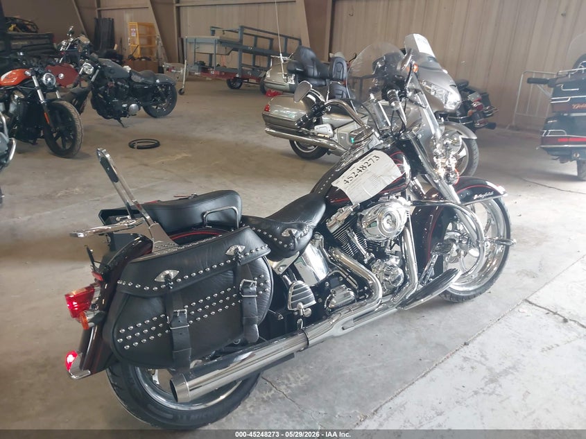 2011 Harley-davidson Flstc VIN 1HD1BW531BB019022 IAAI salvage auction — REAR END, Salvage (Tennessee), sold $3,400 on 2026-07-07 (photo 4)