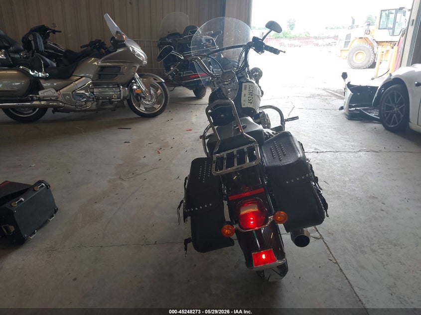 2011 Harley-davidson Flstc VIN 1HD1BW531BB019022 IAAI salvage auction — REAR END, Salvage (Tennessee), sold $3,400 on 2026-07-07 (photo 6)