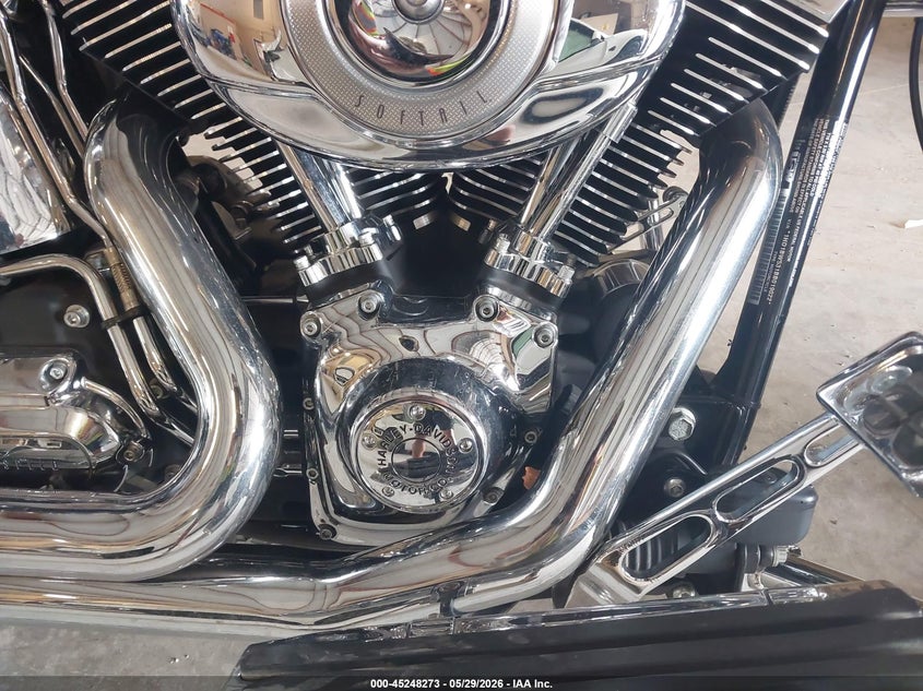 2011 Harley-davidson Flstc VIN 1HD1BW531BB019022 IAAI salvage auction — REAR END, Salvage (Tennessee), sold $3,400 on 2026-07-07 (photo 8)
