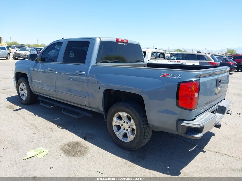 2015 Chevrolet Silverado VIN 3GCUKREC0FG494383 IAAI salvage auction — RIGHT FRONT, Salvage Title, sold $7,200 on 2026-07-09 (photo 3)