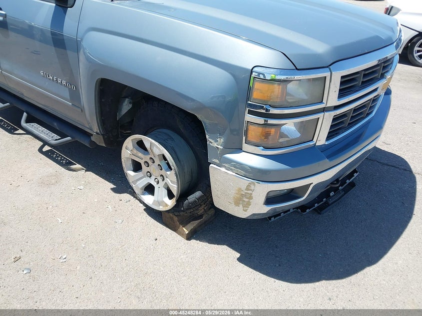 2015 Chevrolet Silverado VIN 3GCUKREC0FG494383 IAAI salvage auction — RIGHT FRONT, Salvage Title, sold $7,200 on 2026-07-09 (photo 6)