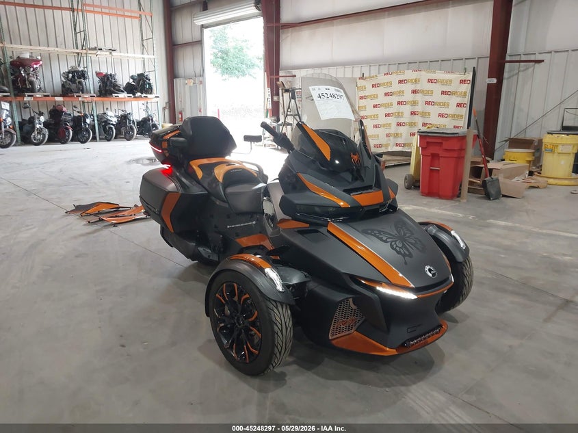 2022 Can-am/ brp Spyder VIN 2BXNBDD23NV003529 IAAI salvage auction — FRONT END, Salvage (Georgia), sold $4,650 on 2026-07-23 (photo 1)