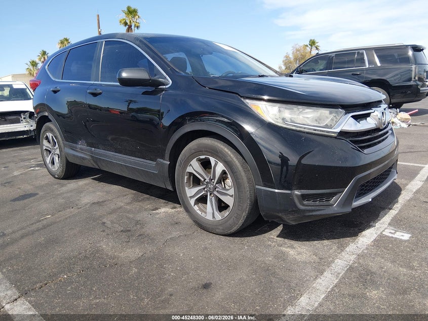 2017 Honda Cr-v VIN 7FARW5H37HE011290 IAAI salvage auction — REAR END, Salvage Title, sold $3,600 on 2026-07-24 (photo 1)