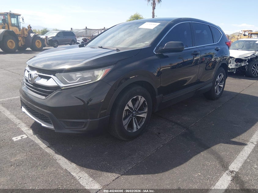 2017 Honda Cr-v VIN 7FARW5H37HE011290 IAAI salvage auction — REAR END, Salvage Title, sold $3,600 on 2026-07-24 (photo 2)
