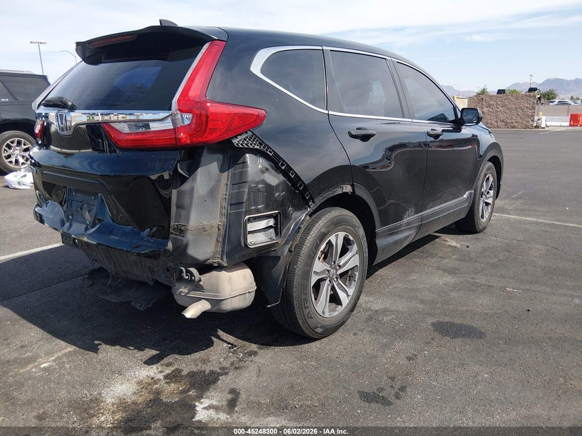 2017 Honda Cr-v VIN 7FARW5H37HE011290 IAAI salvage auction — REAR END, Salvage Title, sold $3,600 on 2026-07-24 (photo 4)