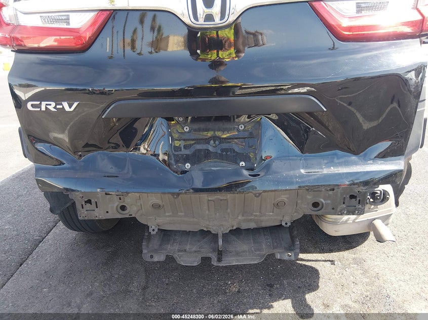 2017 Honda Cr-v VIN 7FARW5H37HE011290 IAAI salvage auction — REAR END, Salvage Title, sold $3,600 on 2026-07-24 (photo 6)