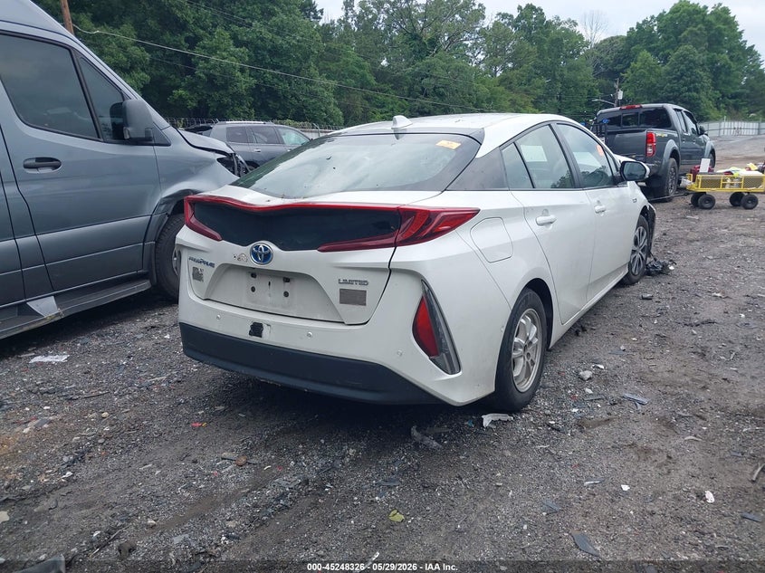 2021 Toyota Prius VIN JTDKAMFP1M3165495 IAAI salvage auction — BIO HAZARD, Salvage Title, sold $3,650 on 2026-07-29 (photo 4)