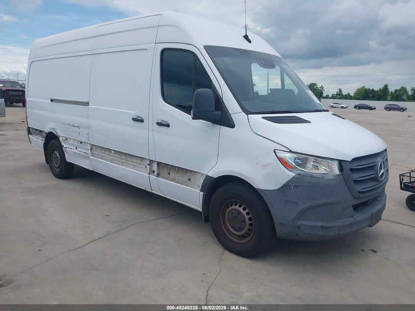 2021 Mercedes-benz Sprinter VIN W1Y4ECHY8MT068366 IAAI salvage auction — RIGHT SIDE, Original (Texas), sold $20,575 on 2026-07-31 (photo 1)