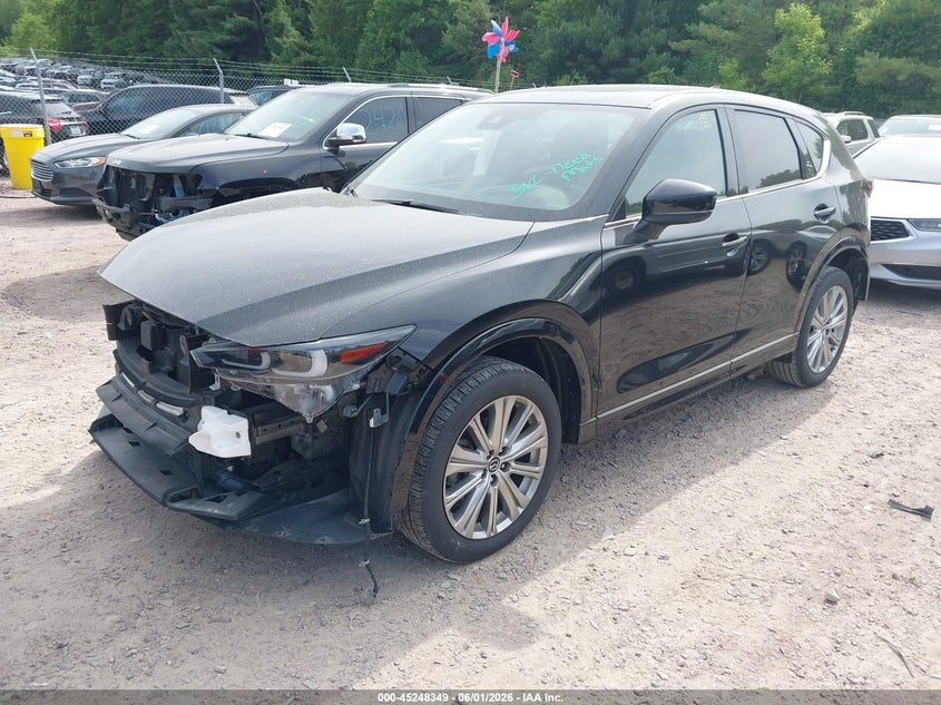 2023 Mazda Cx-5 VIN JM3KFBXY1P0119076 IAAI salvage auction — FRONT & REAR, Salvage Title, sold $10,400 on 2026-07-08 (photo 2)
