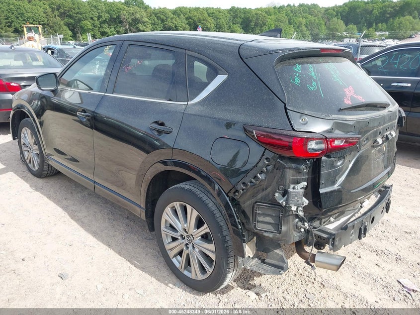 2023 Mazda Cx-5 VIN JM3KFBXY1P0119076 IAAI salvage auction — FRONT & REAR, Salvage Title, sold $10,400 on 2026-07-08 (photo 3)
