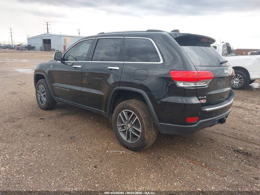 2017 Jeep Grand cherokee VIN 1C4RJFBG7HC880089 IAAI salvage auction — SIDE, Salvage Title, sold $3,900 on 2026-07-09 (photo 3)