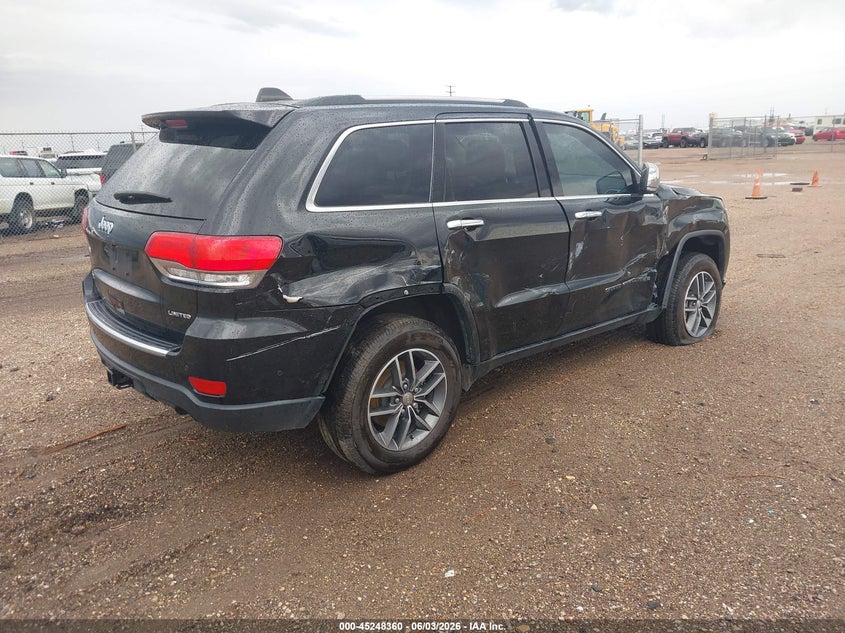 2017 Jeep Grand cherokee VIN 1C4RJFBG7HC880089 IAAI salvage auction — SIDE, Salvage Title, sold $3,900 on 2026-07-09 (photo 4)