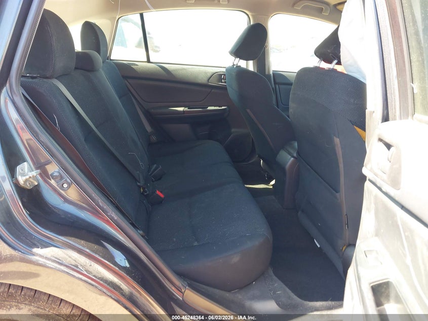 2012 Subaru Impreza VIN JF1GPAA6XCH247010 IAAI salvage auction — RIGHT SIDE, Salvage Title, sold $500 on 2026-07-15 (photo 8)