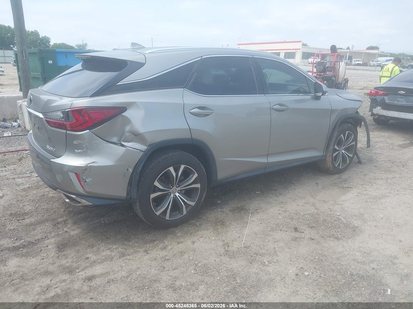 2017 Lexus Rx VIN 2T2ZZMCA5HC074472 IAAI salvage auction — FRONT & REAR, Clear (Georgia), sold $9,125 on 2026-09-06 (photo 4)