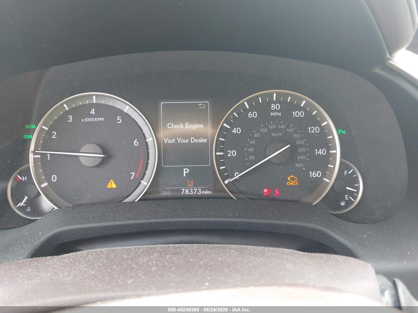 2017 Lexus Rx VIN 2T2ZZMCA5HC074472 IAAI salvage auction — FRONT & REAR, Clear (Georgia), sold $9,125 on 2026-09-06 (photo 7)