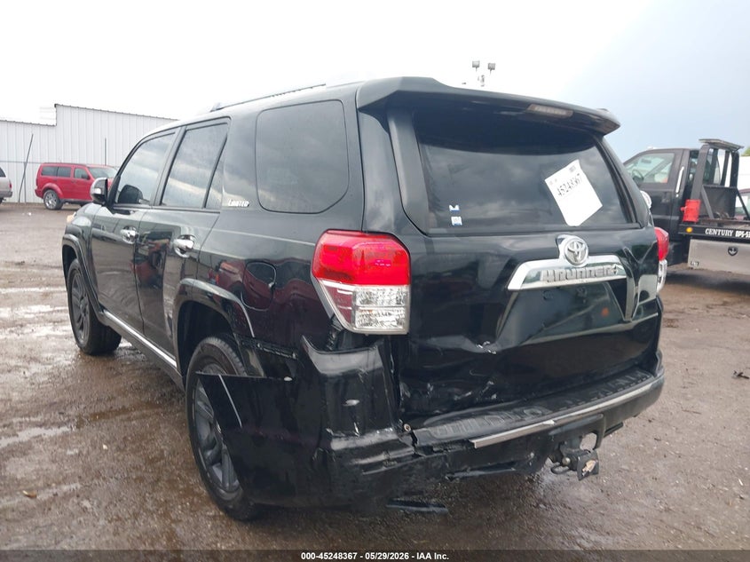 2013 Toyota 4runner VIN JTEBU5JR7D5133561 IAAI salvage auction — REAR END, Clear (Oklahoma), sold $11,700 on 2026-07-22 (photo 3)