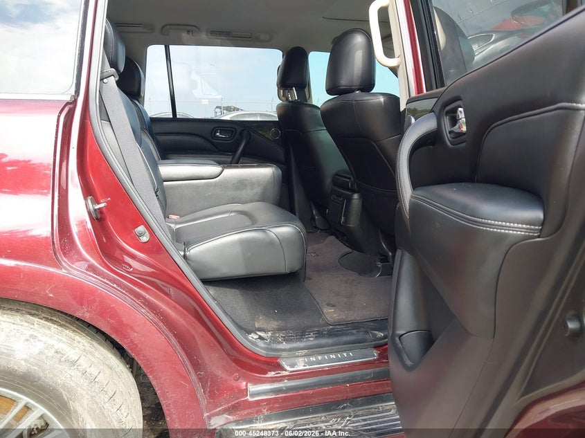 2021 Infiniti Qx80 VIN JN8AZ2AF6M9715024 IAAI salvage auction — FRONT END, Salvage (Mississippi), sold $2,175 on 2026-09-02 (photo 8)