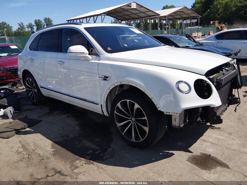 2017 Bentley Bentayga VIN SJAAC2ZV0HC012621 IAAI salvage auction — FRONT END, Salvage Title, sold $40,750 on 2026-08-27 (photo 1)