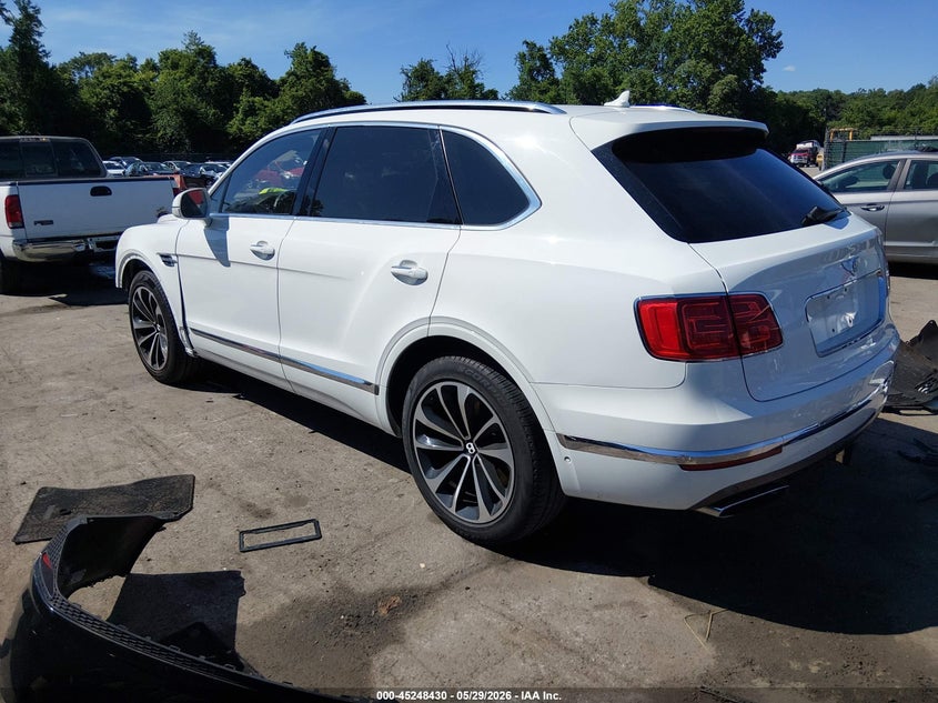 2017 Bentley Bentayga VIN SJAAC2ZV0HC012621 IAAI salvage auction — FRONT END, Salvage Title, sold $40,750 on 2026-08-27 (photo 3)