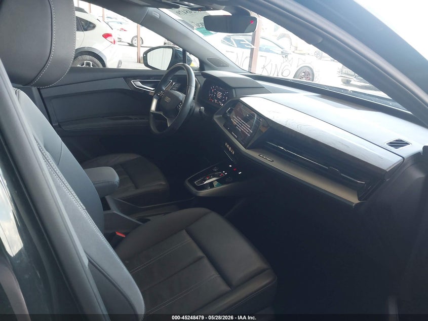 2023 Audi Q4 e-tron VIN WA1BCBFZXPP023296 IAAI salvage auction — RIGHT FRONT, Salvage Title, sold $8,125 on 2026-07-30 (photo 5)