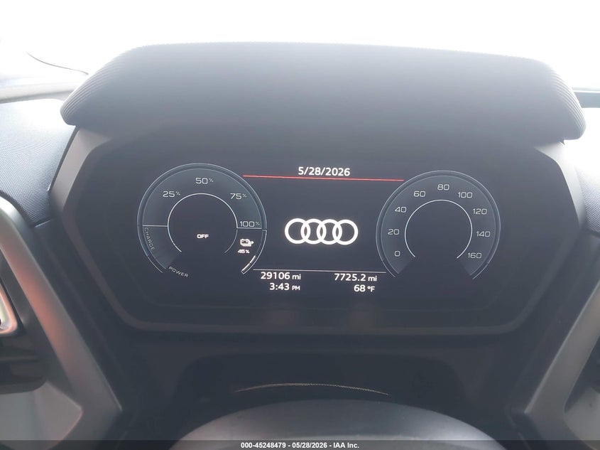 2023 Audi Q4 e-tron VIN WA1BCBFZXPP023296 IAAI salvage auction — RIGHT FRONT, Salvage Title, sold $8,125 on 2026-07-30 (photo 7)