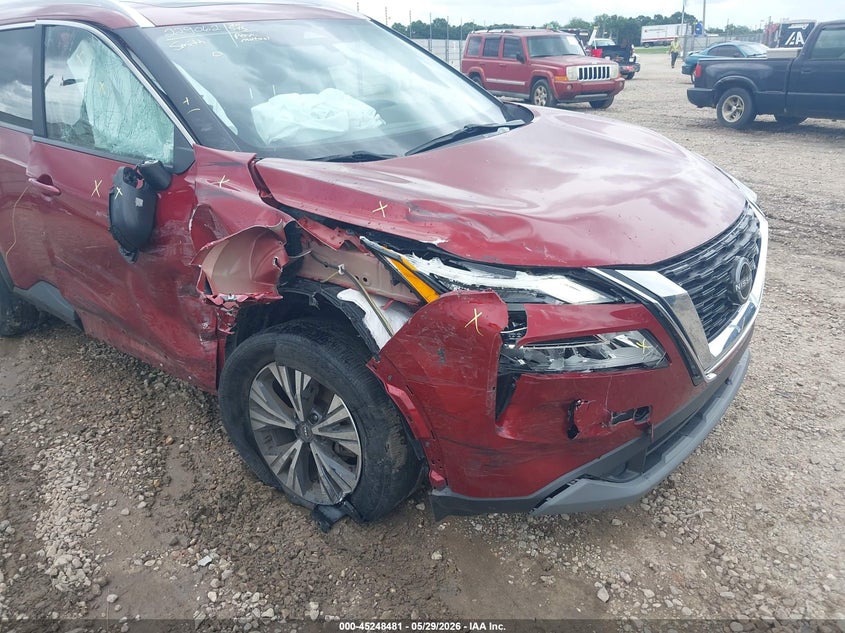 2023 Nissan Rogue VIN 5N1BT3BA7PC903886 IAAI salvage auction — RIGHT FRONT, Salvage Title, sold $3,700 on 2026-07-28 (photo 6)