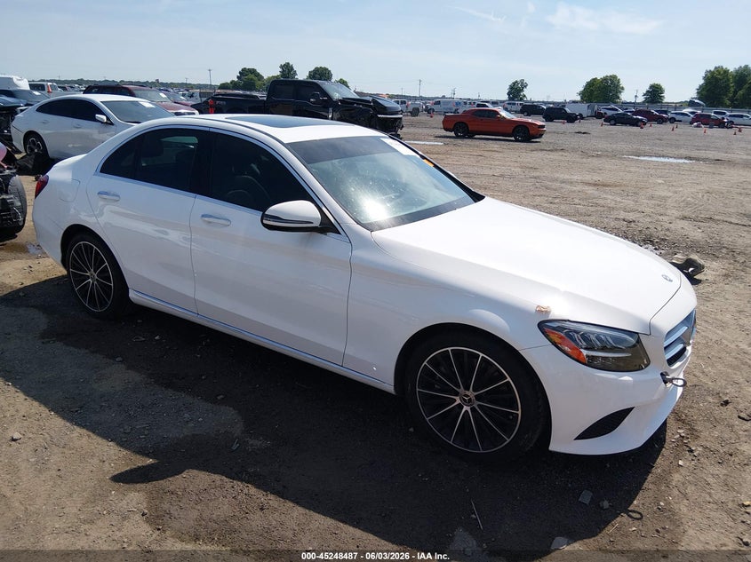 2021 Mercedes-benz C-klasse VIN W1KWF8DB5MR647598 IAAI salvage auction — SIDE, Salvage (Arkansas), sold $6,200 on 2026-07-18 (photo 1)