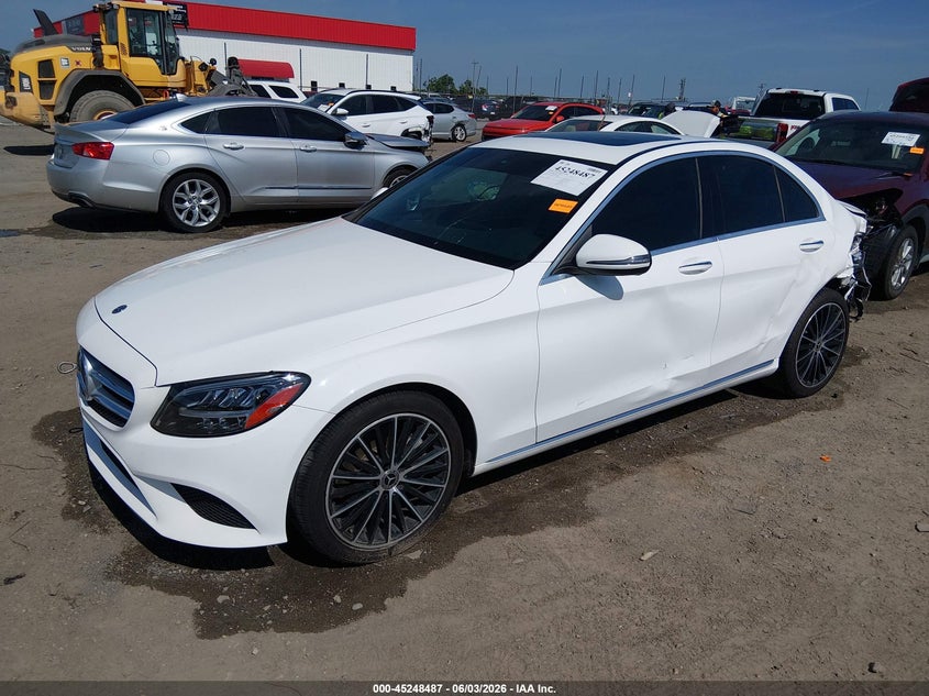 2021 Mercedes-benz C-klasse VIN W1KWF8DB5MR647598 IAAI salvage auction — SIDE, Salvage (Arkansas), sold $6,200 on 2026-07-18 (photo 2)