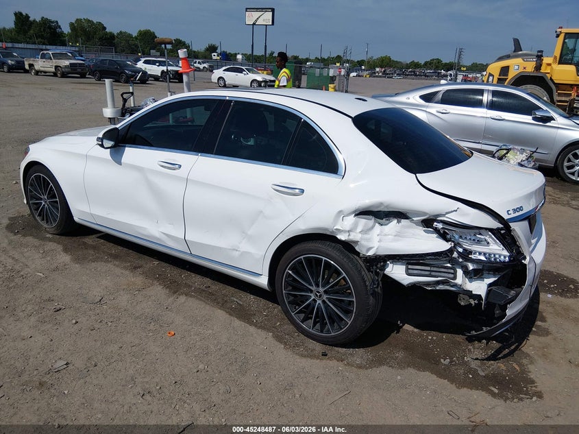 2021 Mercedes-benz C-klasse VIN W1KWF8DB5MR647598 IAAI salvage auction — SIDE, Salvage (Arkansas), sold $6,200 on 2026-07-18 (photo 3)