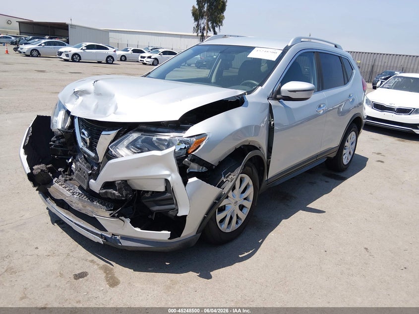 2017 Nissan Rogue VIN KNMAT2MV4HP552231 IAAI salvage auction — FRONT END, Salvage Title, sold $1,750 on 2026-07-13 (photo 2)