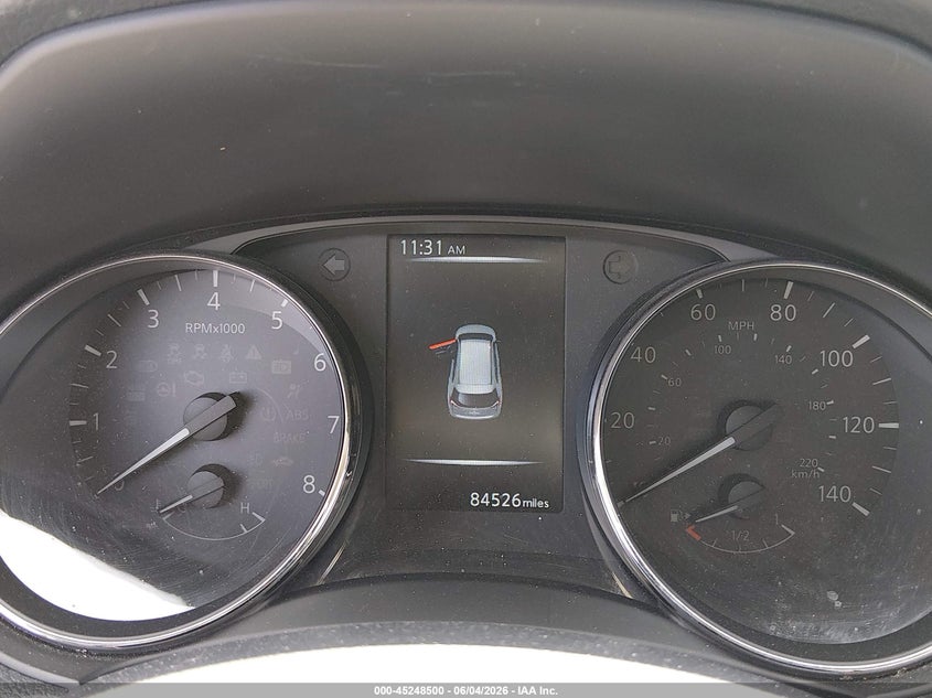 2017 Nissan Rogue VIN KNMAT2MV4HP552231 IAAI salvage auction — FRONT END, Salvage Title, sold $1,750 on 2026-07-13 (photo 7)