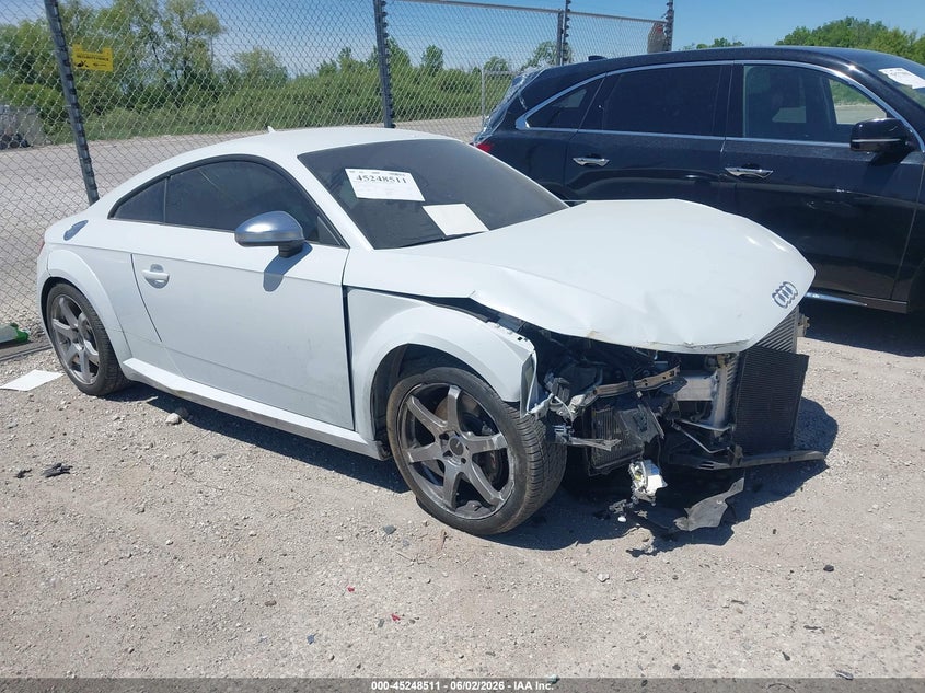 2016 Audi Tts VIN TRUC1AFV1G1022232 IAAI salvage auction — FRONT END, Salvage Title, sold $2,100 on 2026-07-07 (photo 1)