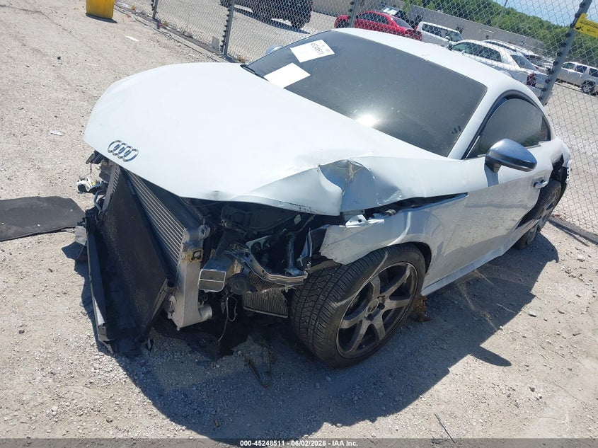 2016 Audi Tts VIN TRUC1AFV1G1022232 IAAI salvage auction — FRONT END, Salvage Title, sold $2,100 on 2026-07-07 (photo 2)