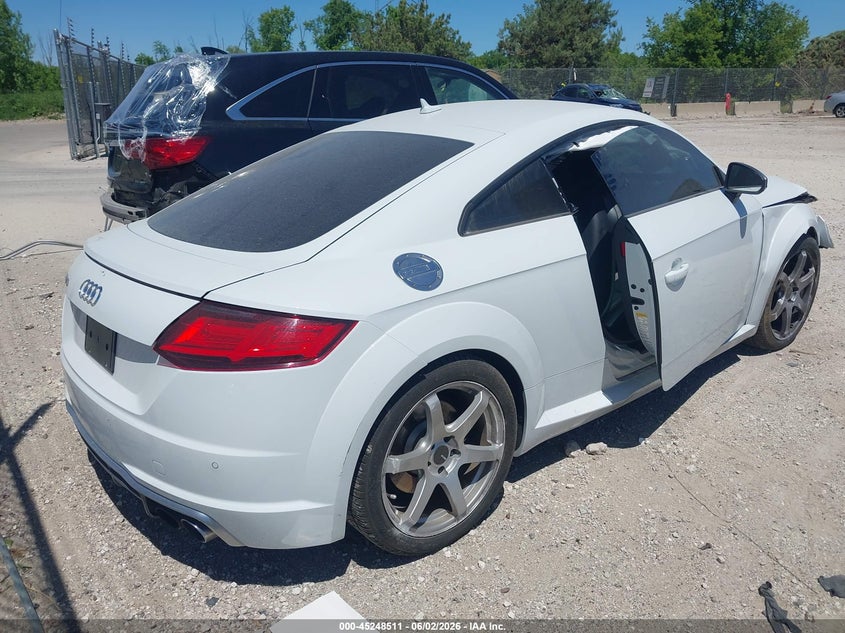 2016 Audi Tts VIN TRUC1AFV1G1022232 IAAI salvage auction — FRONT END, Salvage Title, sold $2,100 on 2026-07-07 (photo 4)