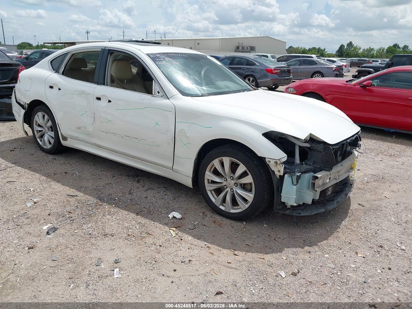 2011 Infiniti M37 VIN JN1BY1AP6BM322286 IAAI salvage auction — RIGHT SIDE, Original (Texas), sold $225 on 2026-07-23 (photo 1)