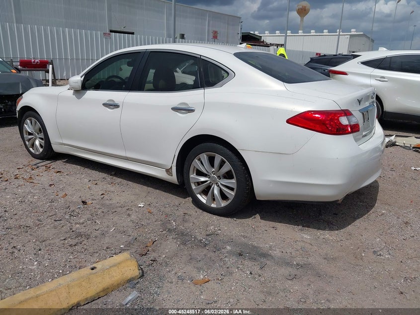 2011 Infiniti M37 VIN JN1BY1AP6BM322286 IAAI salvage auction — RIGHT SIDE, Original (Texas), sold $225 on 2026-07-23 (photo 3)