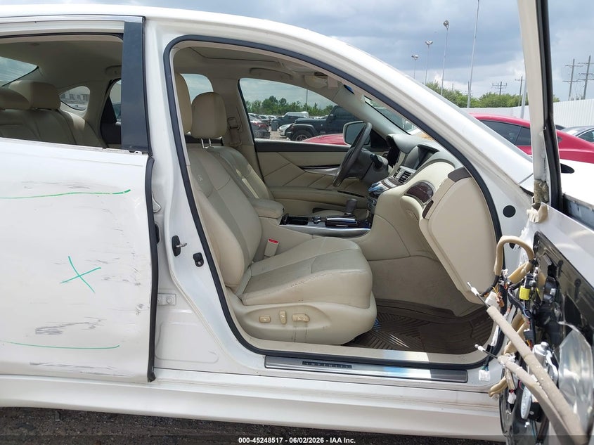 2011 Infiniti M37 VIN JN1BY1AP6BM322286 IAAI salvage auction — RIGHT SIDE, Original (Texas), sold $225 on 2026-07-23 (photo 5)