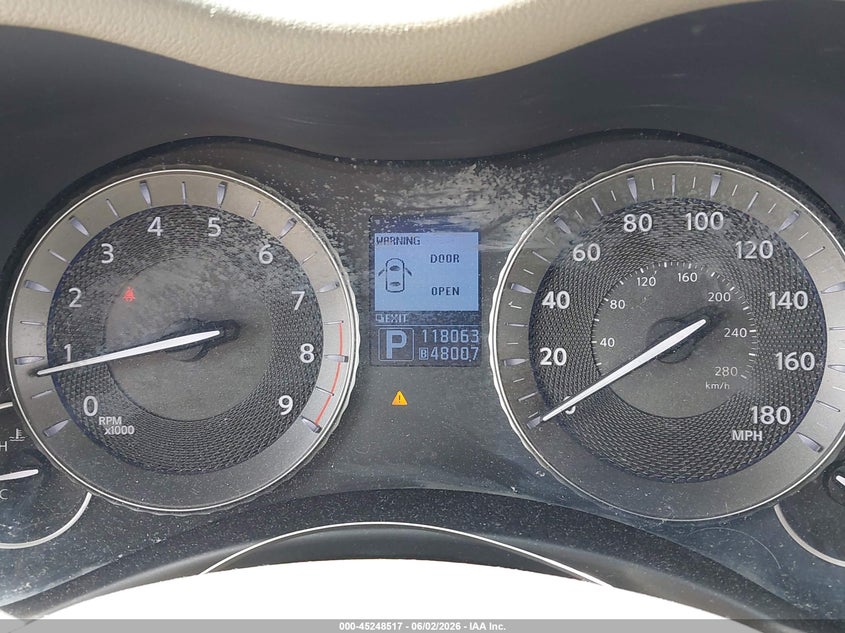 2011 Infiniti M37 VIN JN1BY1AP6BM322286 IAAI salvage auction — RIGHT SIDE, Original (Texas), sold $225 on 2026-07-23 (photo 7)