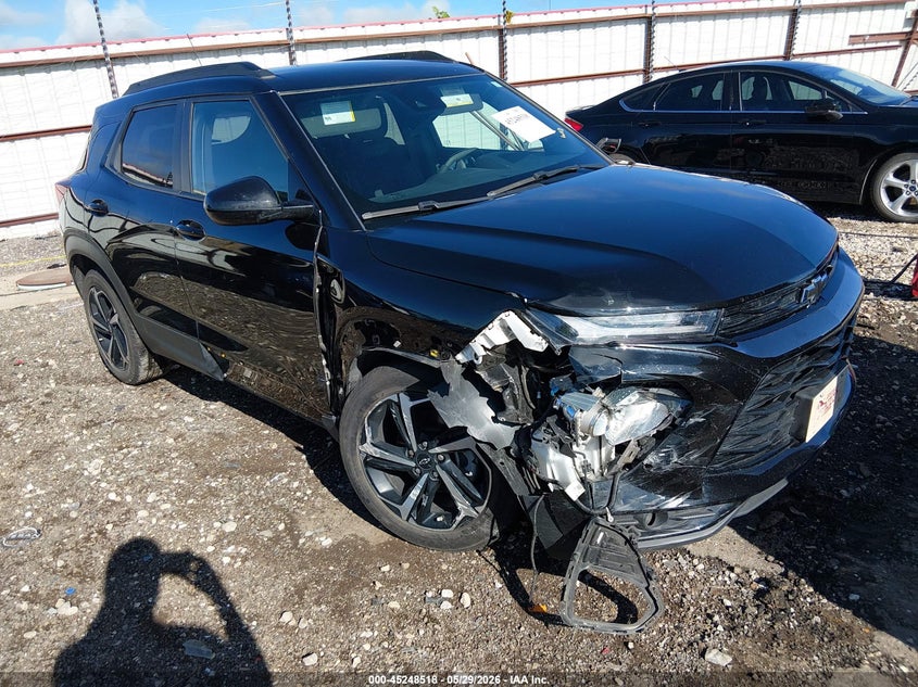 2023 Chevrolet Trailblazer VIN KL79MTSL4PB128970 IAAI salvage auction — RIGHT FRONT, Salvage Title, sold $5,150 on 2026-07-09 (photo 1)