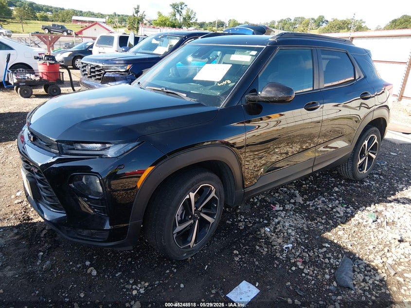 2023 Chevrolet Trailblazer VIN KL79MTSL4PB128970 IAAI salvage auction — RIGHT FRONT, Salvage Title, sold $5,150 on 2026-07-09 (photo 2)