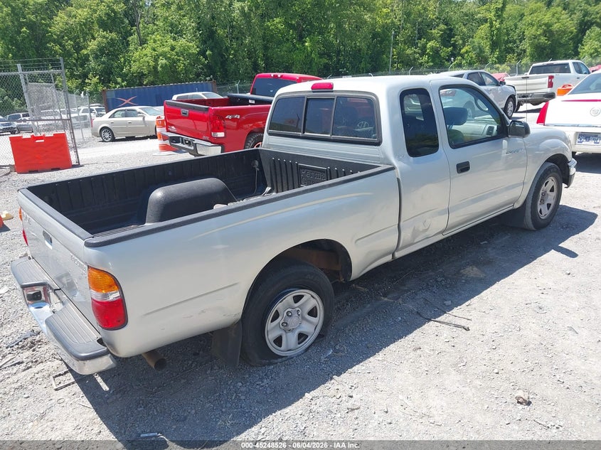 2002 Toyota Tacoma VIN 5TEVL52N12Z046488 IAAI salvage auction — ROLLOVER, Salvage (Virginia), sold $2,400 on 2026-08-02 (photo 4)