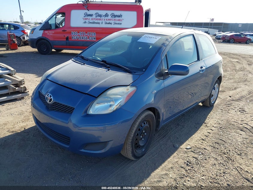 2011 Toyota Yaris VIN JTDJT4K37B5330198 IAAI salvage auction — NORMAL WEAR, Clear-Dealer Only (Arizona), sold $450 on 2026-07-28 (photo 2)