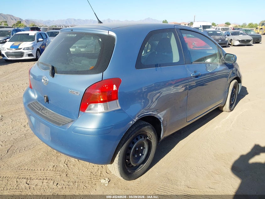 2011 Toyota Yaris VIN JTDJT4K37B5330198 IAAI salvage auction — NORMAL WEAR, Clear-Dealer Only (Arizona), sold $450 on 2026-07-28 (photo 4)